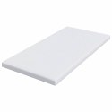 PODKŁADKA NA MATERAC MEMORY FOAM ŻAKARD BIAŁA 100X200X7CM WYGODNA JAKOŚĆ