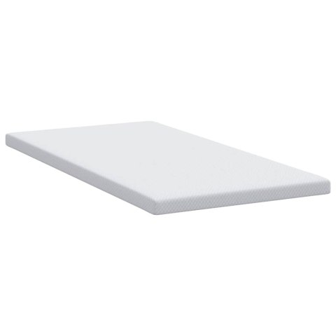 PODKŁADKA NA MATERAC MEMORY FOAM ŻAKARD BIAŁA 100X200X7CM WYGODNA JAKOŚĆ