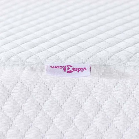 PODKŁADKA NA MATERAC MEMORY FOAM ŻAKARD BIAŁA 100X200X7CM WYGODNA JAKOŚĆ