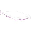 PODKŁADKA NA MATERAC MEMORY FOAM ŻAKARD BIAŁA 100X200X7CM WYGODNA JAKOŚĆ