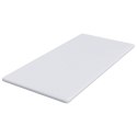 VidaXL Podkłady na materac Biały 120 x 200 cm