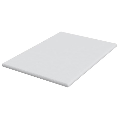 VidaXL Podkłady na materac Biały 140 x 190 cm