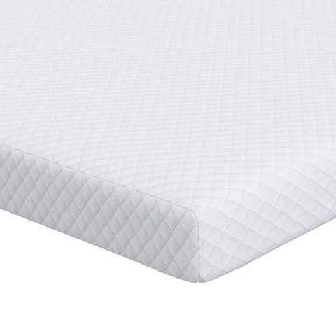 PODKŁADKA NA MATERAC MEMORY FOAM ŻAKARD BIAŁA 140X200X7CM WYGODNA JAKOŚĆ