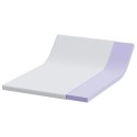 PODKŁADKA NA MATERAC MEMORY FOAM ŻAKARD BIAŁA 140X200X7CM WYGODNA JAKOŚĆ