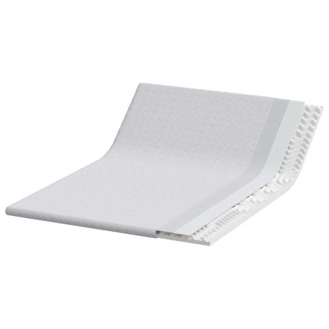 VidaXL Podkłady na materac Biały 160 x 200 cm