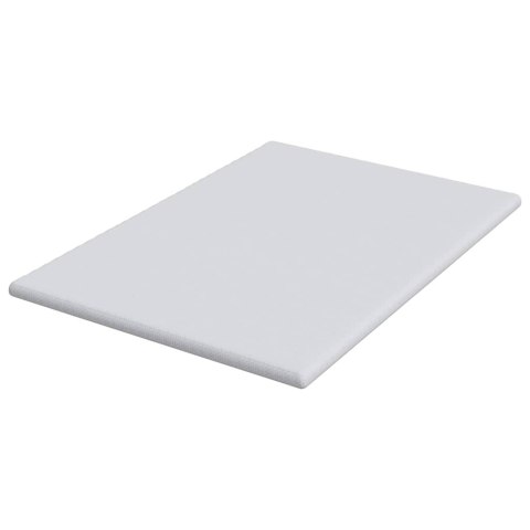 VidaXL Podkłady na materac Biały 160 x 200 cm