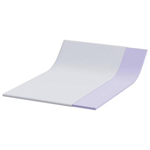 VidaXL Podkłady na materac Biały 160 x 200 cm