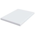 VidaXL Podkłady na materac Biały 160 x 200 cm
