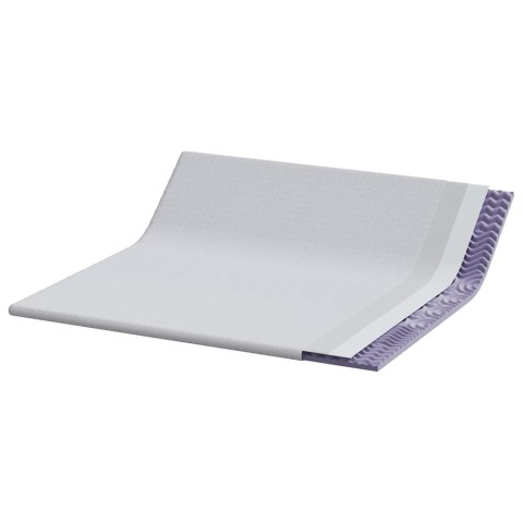 VidaXL Podkłady na materac Biały 180 x 200 cm