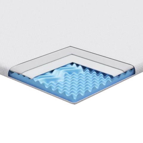 VidaXL Podkłady na materac Biały 80 x 200 cm