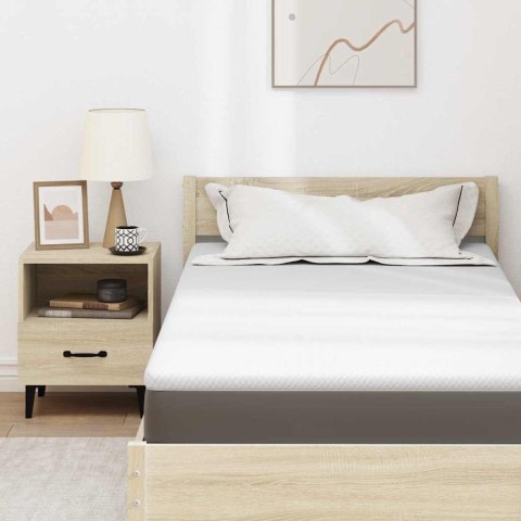 VidaXL Podkłady na materac Biały 90 x 190 cm