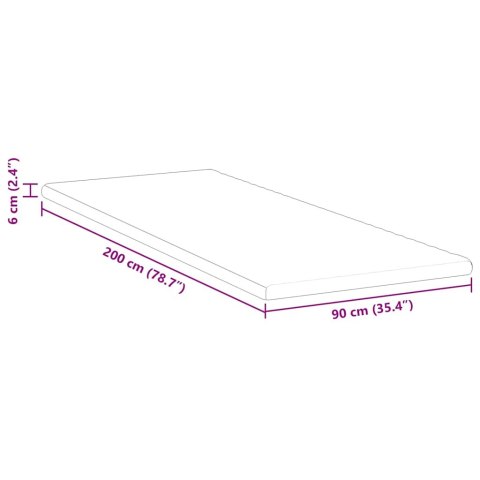 PODKŁADY NA MATERAC BIAŁY 90X200CM