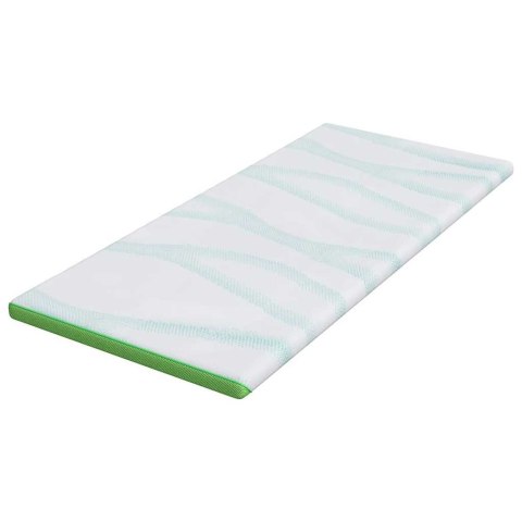 PODKŁADY NA MATERAC BIAŁY I ZIELONY 100X200CM