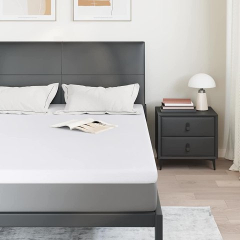 PODKŁAD MATRATOWY BIAŁY 160X200CM ŻELOWA PIANKA PAMIĘCIOWA