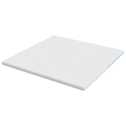 VidaXL Podkład Matratowy Biały 200 x 200 cm Żelowa pianka pamięciowa