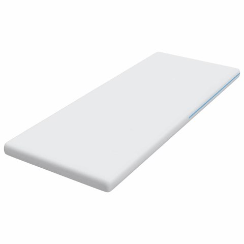 VidaXL Podkład Matratowy Biały 70 x 200 cm Żelowa pianka pamięciowa