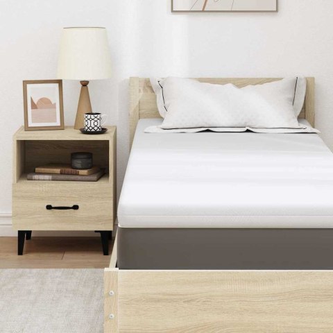 VidaXL Podkład Matratowy Biały 80 x 200 cm Żelowa pianka pamięciowa