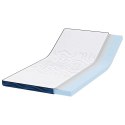 PODKŁADY NA MATERAC BIAŁO-NIEBIESKI 120X200CM