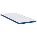 TOPPER NAKŁADKA MATERAC MEMORY FOAM ŻAKARD BIAŁA 80X200X6CM WYGODNA JAKOŚĆ