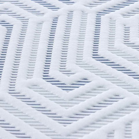 VidaXL Podkłady na materac biało-niebieski 80 x 200 cm