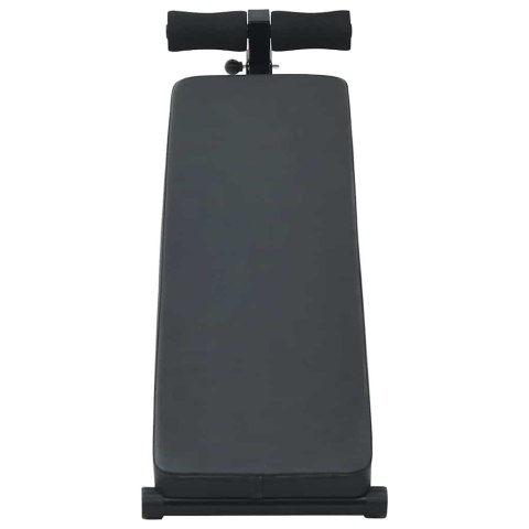 ŁAWKA DO BRZUSZKÓW CZARNY 124X33.5X55CM