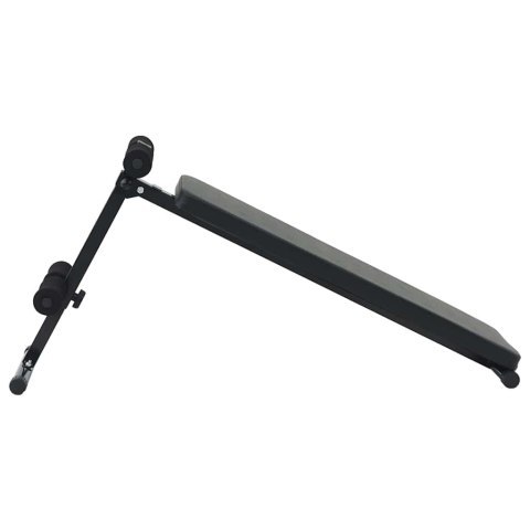 ŁAWKA DO BRZUSZKÓW CZARNY 124X33.5X55CM