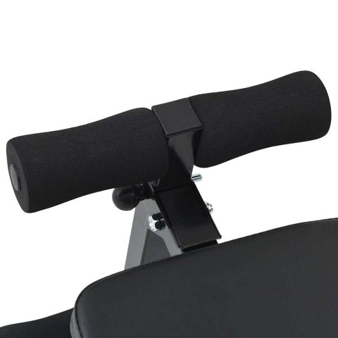 ŁAWKA DO BRZUSZKÓW CZARNY 124X33.5X55CM