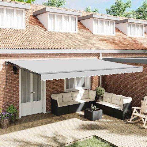 RAMA MARKIZY ANTRACYT 4,5 × 3M