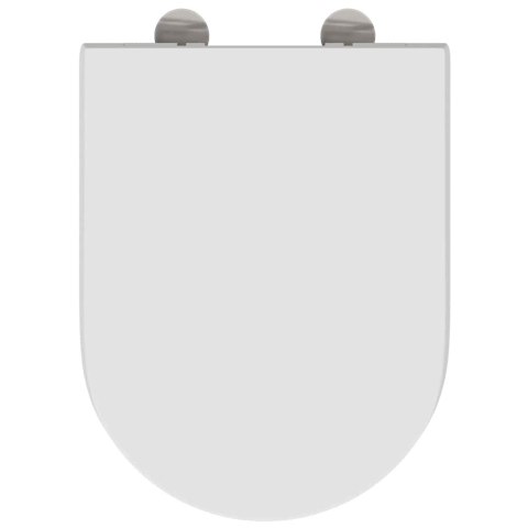 DESKA SEDESOWA WOLNOOPADAJĄCA DUROPLAST BIAŁA SZYBKI DEMONTAŻ UNIWERSALNA XL