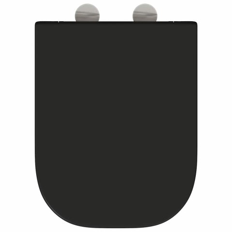 SEDES Z SZYBKIM DEMONTAŻEM CZARNY 44.5X35X3.6CM DUROPLAST