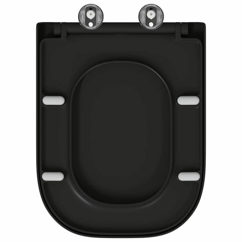 SEDES Z SZYBKIM DEMONTAŻEM CZARNY 44.5X35X3.6CM DUROPLAST