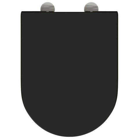 SEDES Z SZYBKIM DEMONTAŻEM CZARNY 46.2X36X4.3CM DUROPLAST