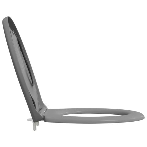 VidaXL Sedes z szybkim demontażem Szary 44.5 x 37.3 x 4.3 cm Duroplast