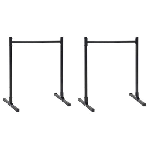 STACJE DO DIPÓW 2 SZT. CZARNY 109X90X105CM