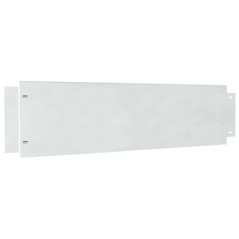 OBRZEŻA TRAWNIKOWE 5 SZT. SREBRNY 100X25X0.07CM