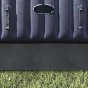 VidaXL Podkładka pod Basen Czarny 274 x 274 cm Geowłóknina poliestrowa