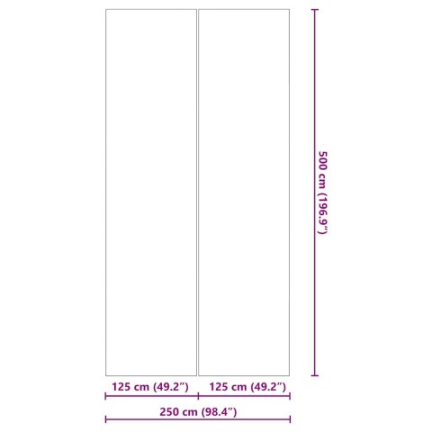 PODKŁADKA POD BASEN CZARNY 500X250CM GEOWŁÓKNINA POLIESTROWA