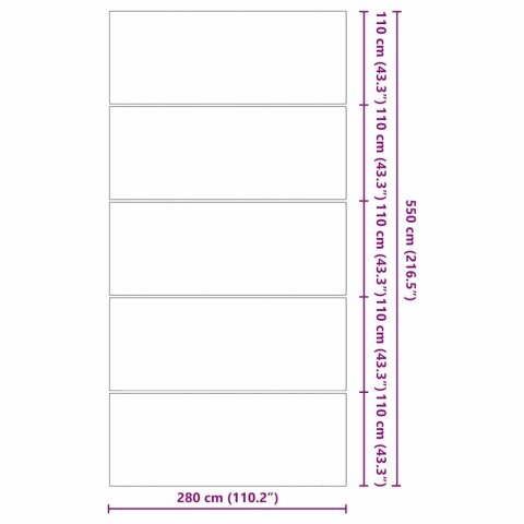 PODKŁADKA POD BASEN CZARNY 550X280CM GEOWŁÓKNINA POLIESTROWA