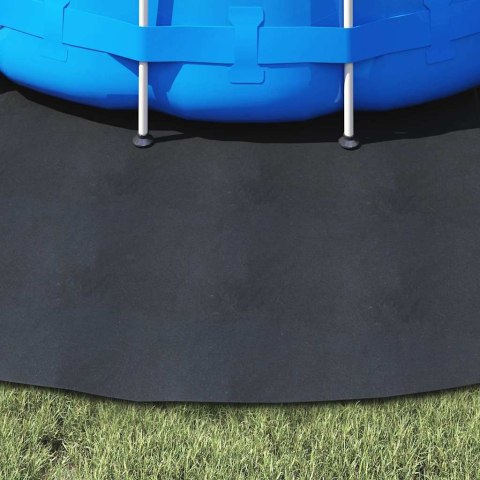 PODKŁADKA POD BASEN CZARNY Ø 306CM GEOWŁÓKNINA POLIESTROWA