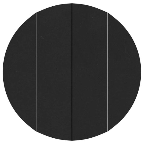 VidaXL Podkładka pod Basen Czarny Ø 458 cm Geowłóknina poliestrowa