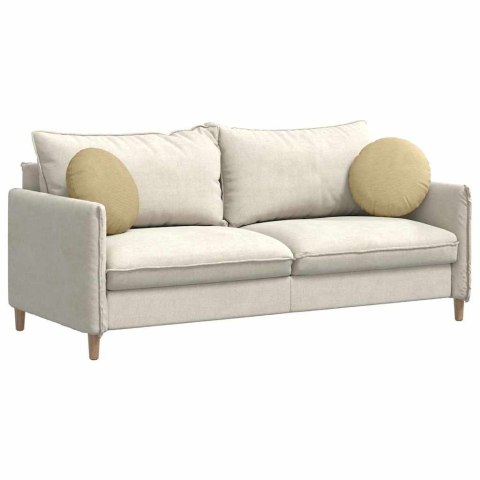 PODUSZKI NA SIEDZISKA 2 SZT. SZARY ZIELONY Ø 40CM