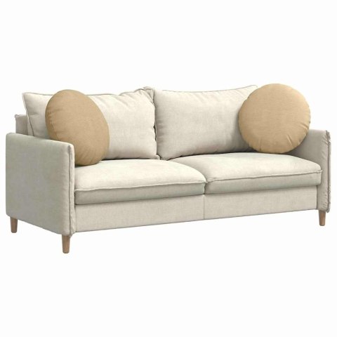 PODUSZKI NA SIEDZISKA 2 SZT. SZARY ZIELONY Ø 50CM