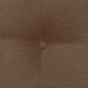 VidaXL Poduszka na plecy Brązowy 45 x 24 x 50 cm tkanina