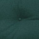 VidaXL Poduszka na plecy Ciemna zieleń 140 x 24 x 50 cm tkanina