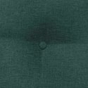 VidaXL Poduszka na plecy Ciemna zieleń 45 x 24 x 50 cm tkanina