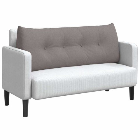 VidaXL Poduszka na plecy Ciemnoszary 120 x 24 x 50 cm tkanina