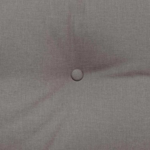 VidaXL Poduszka na plecy Ciemnoszary 120 x 24 x 50 cm tkanina