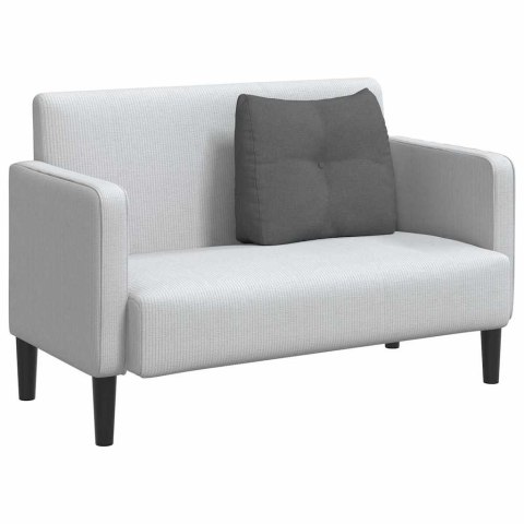 PODUSZKA NA PLECY CIEMNOSZARY 60X24X50CM TKANINA