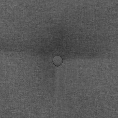 PODUSZKA NA PLECY CIEMNOSZARY 60X24X50CM TKANINA