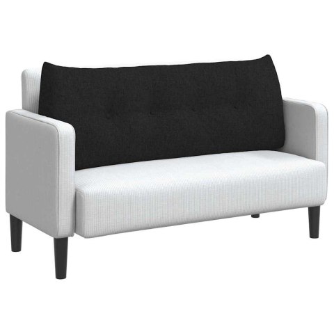 PODUSZKA NA PLECY CZARNY 120X24X50CM TKANINA